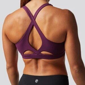 Born Primitive Helix Sports Bra - Purple Mulberry